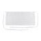 Monarch Mariposa Waist Apron 26x12 White (12pk) WAISTAPRON-WHT - alternate 1